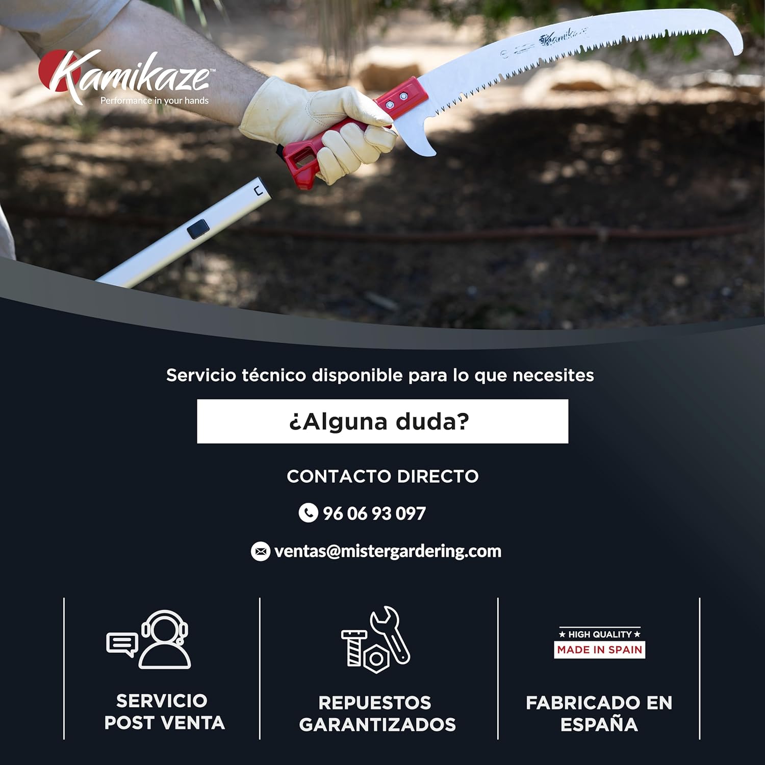 KAMIKAZE Serrucho Multiherramienta MT360BH - Imagen 10